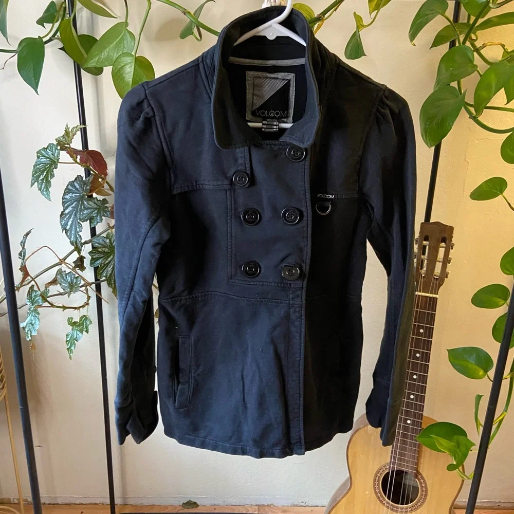 Volcom Button Up Sweater - Picture 1 of 4